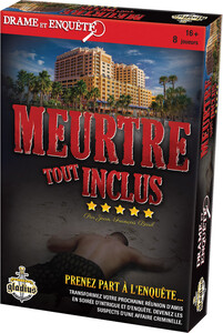 Gladius Drame & enquête (fr) Meurtre tout inclus (8 suspects + 1 maître de jeu) 620373014802