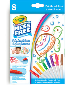 Crayola Color Wonder 8 stylos-pinceaux 063652419705