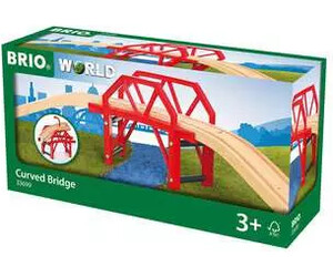 Brio Train Brio Train en bois Pont Courbe 33699 7312350336993