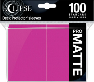 Ultra PRO Protecteurs de cartes Standard Eclipse PRO-Matte Rose 100ct 074427156213