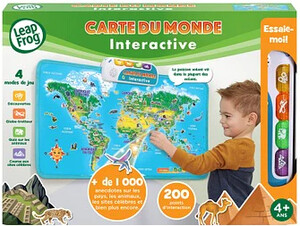 LeapFrog LeapFrog : Genius XL / Carte du monde interactive (fr) 3417766157065