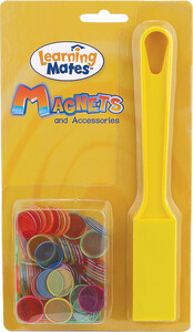 Popular Playthings Bingo 100 jetons et manche magnétique (baton) 755828388334