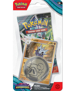 nintendo Pokemon Scarlet & Violet Twilight Masquerade - Checklane blister Pupitar *