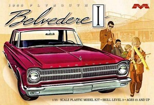 Moebius Models Modèle à coller 65 plymouth belvedere 1/25 707600112187