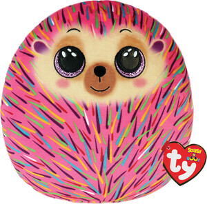 Ty Beanie squishies (14") - hildee - hedgehog multi 008421393374