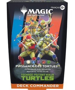 Wizards of the Coast MTG teenage mutant ninja turtles - commander (francais) 5010996351388