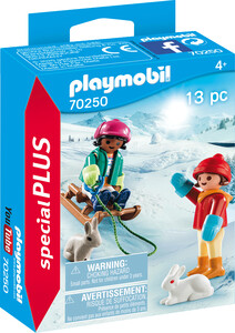 Playmobil Playmobil 70250 Enfants avec luge (janvier 2021) 4008789702500