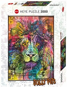 Heye Casse-tête 2000 Coeur de lion 4001689298944
