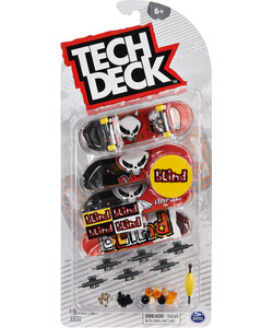 Tech Deck Tech Deck Ensemble de 4 planches à doigt - blind 778988450437