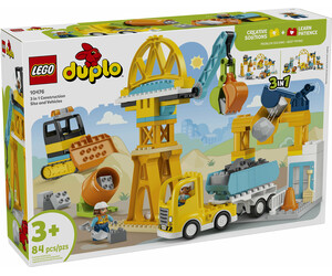LEGO LEGO 10476 3 in 1 Construction Site and Vehicles 673419420655