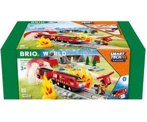 Brio Train Brio Train en bois Smart Tech sound - Circuit Action Pompier 36004 7312350360042