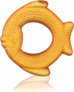 Kidsme Jouet de dentition poisson rempli d'eau orange (Water Filled Soother) 4893014872963