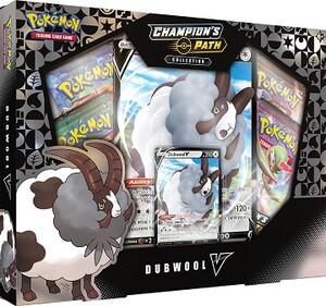 nintendo Pokémon Champion's Path Dubwool V collection Box 820650807732