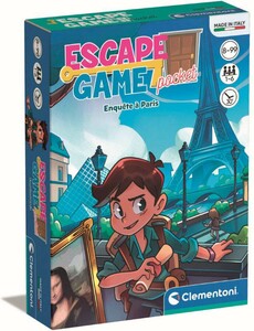 Clementoni Escape game (fr) Enquête à Paris 8005125526970