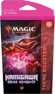 Wizards of the Coast MTG Kamigawa neon dynasty Theme Booster Red *