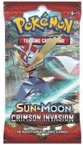 nintendo Pokémon Sun & Moon Crimson Invasion Booster 820650802492
