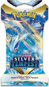 nintendo Pokemon Sword & Shield Silver Tempest Sleeved Booster Pack 820650850929