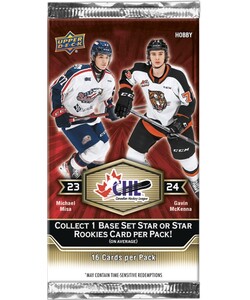 Upper Deck Upper Deck CHL Hockey 23/24 Hobby Booster (16/12/20) 053334532952