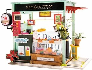 Robotime Mini maison à construire - Ice Cream Station 6946785164046