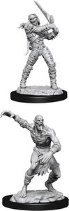 NECA/WizKids LLC Dnd unpainted minis wv11 wight and ghast 634482900215