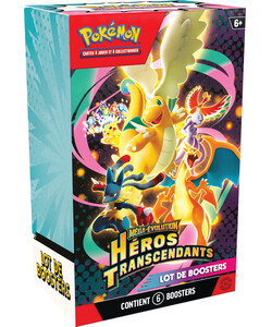 Pokémon Pokemon Mega Evolution 2.5 - ascended heroes - booster bundle (6) (francais) 196214131637