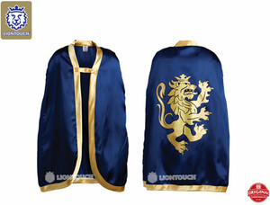 Liontouch Costume chevalier noble bleue cape 316 5707307003165