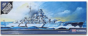 Academy Modèle à coller Battleship bismarck 1/800 603550014376