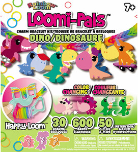 Rainbow Loom Loomi-Pals Trousse de bracelet à breloques - Dinosaures 812317025597