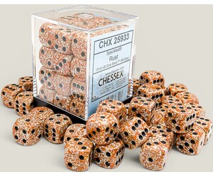 Chessex Dés 36d6 12mm Speckled rust 601982076306