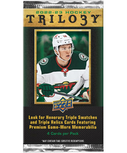 Upper Deck Upper Deck trilogy hockey 22/23 Booster 053334105354