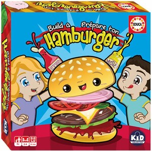 Educa Borras Prépare ton hamburger 2.0 (du hamburger) (fr/en) 629270710022