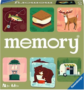 Ravensburger jeu de mémoire Memory (fr/en) grands espaces (Great Outdoors) 4005556203598