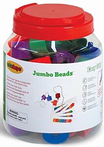 Edushape Easy Grip - Jumbo Beads 7290012679674