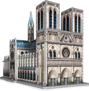 Wrebbit Casse-tête 3D Notre-Dame de Paris (830pcs) 665541020209