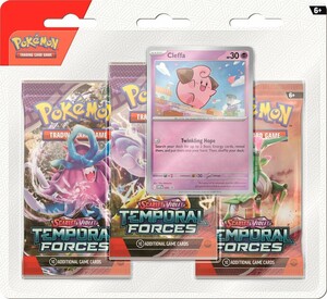 Pokémon Pokemon Scarlet & Violet Temporal Forces - 3pk Blister Cleffa POKEMON