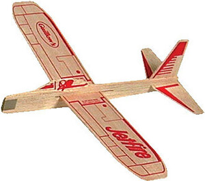 Schylling Jet fire balsa glider boxed 072365000322