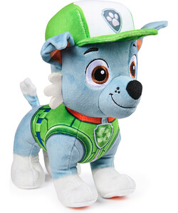 Pat' Patrouille (PAW Patrol) Pat' Patrouille - Peluche de base 17 cm - Rocky 681147044876