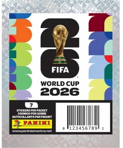 Panini Panini autocollants Soccer FIFA world cup 2026 (unité) (FIFA) 746134202797
