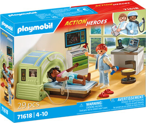 Playmobil Playmobil 71618 Scanner médical avec patiente 4008789716187