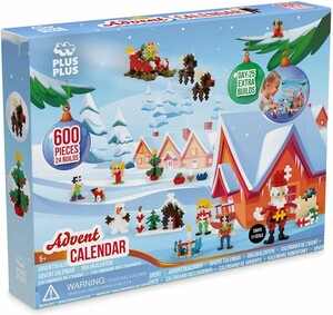 Plus-Plus Plus-Plus Calendrier de l'avent 24 construction (600 pcs) 5710409105408