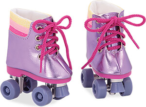 Poupées Our Generation Chaussures OG - "Rainbow Rollers" 062243346451