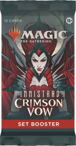 Wizards of the Coast MTG Innistrad Crimson Vow set booster 630509994489