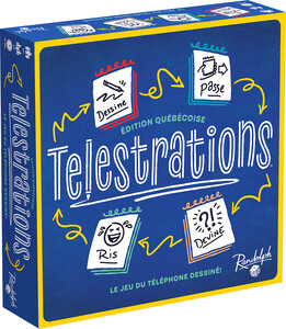 USAopoly Telestrations (fr) édition quebecoise (Nouvelle Édition) 990317900295