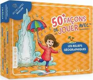 amelio 50+ façons de jouer avec les reliefs géographiques 850594001033