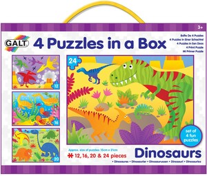 Galt Toys Casse-tête progressif 12-16-20-24 dinosaures 5011979576767