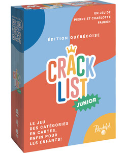 Randolph Pub Ludique Crack List Junior (fr) edition quebecoise 990317900400