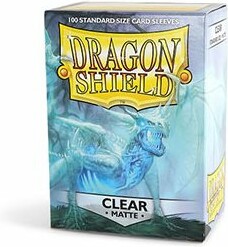 Dragon Shield Protecteurs de cartes mtg Dragon Shield Matte Clear (transparent) 67x91mm 100ct 5706569110017