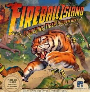 Restoration Games Fireball Island (en) ext Crouching Tiger Hidden Bees 867825000390