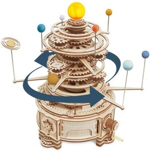 Robotime Construction en bois - Mechanical Orrery 6946785112627