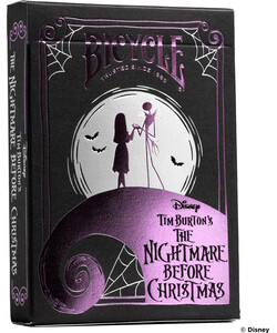 Bicycle Cartes à jouer - Disney nightmare before xmas 073854097205